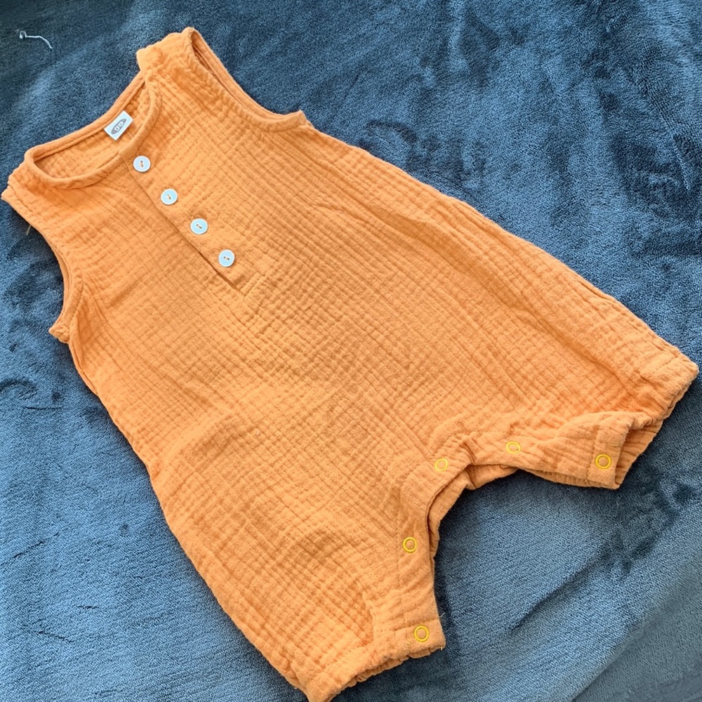 Orange romper
